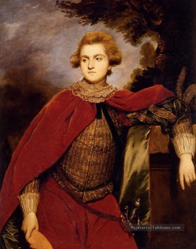 Portrait de Lord Robert Spencer Joshua Reynolds Peinture à l'huile